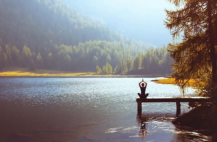 Yoga am Christlessee