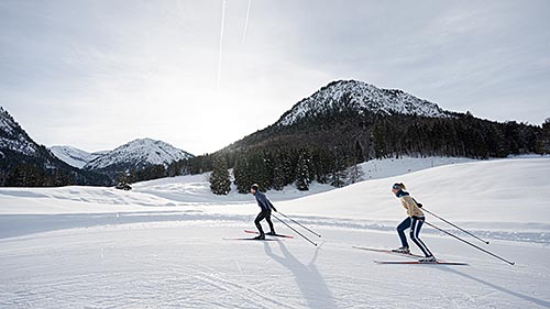 Langlauf-Loipe Spielmannsau